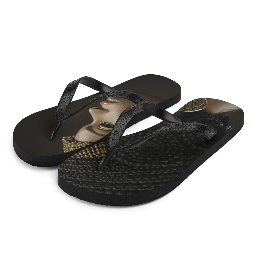 Stepping Into The Royal Flip-Flops