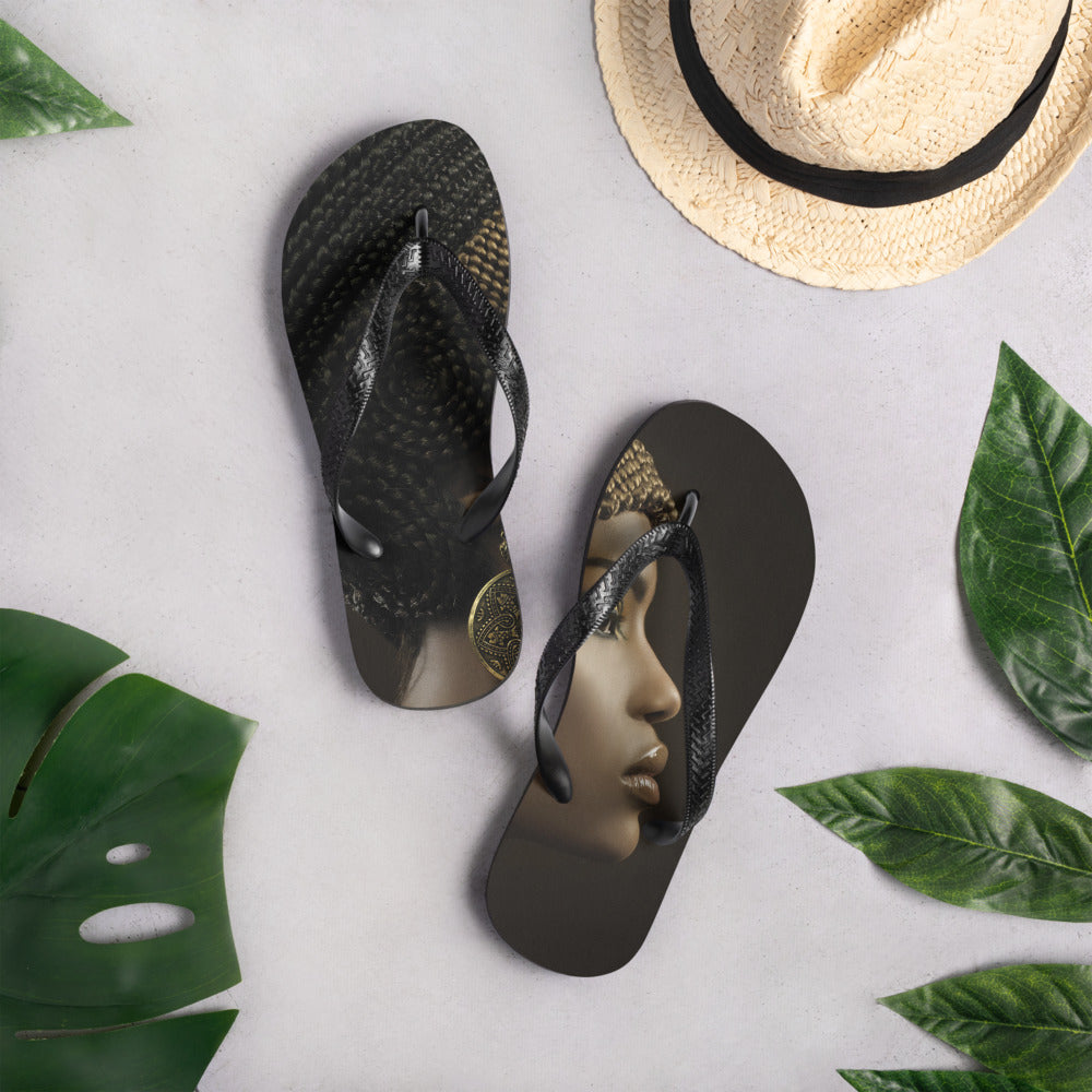 Stepping Into The Royal Flip-Flops