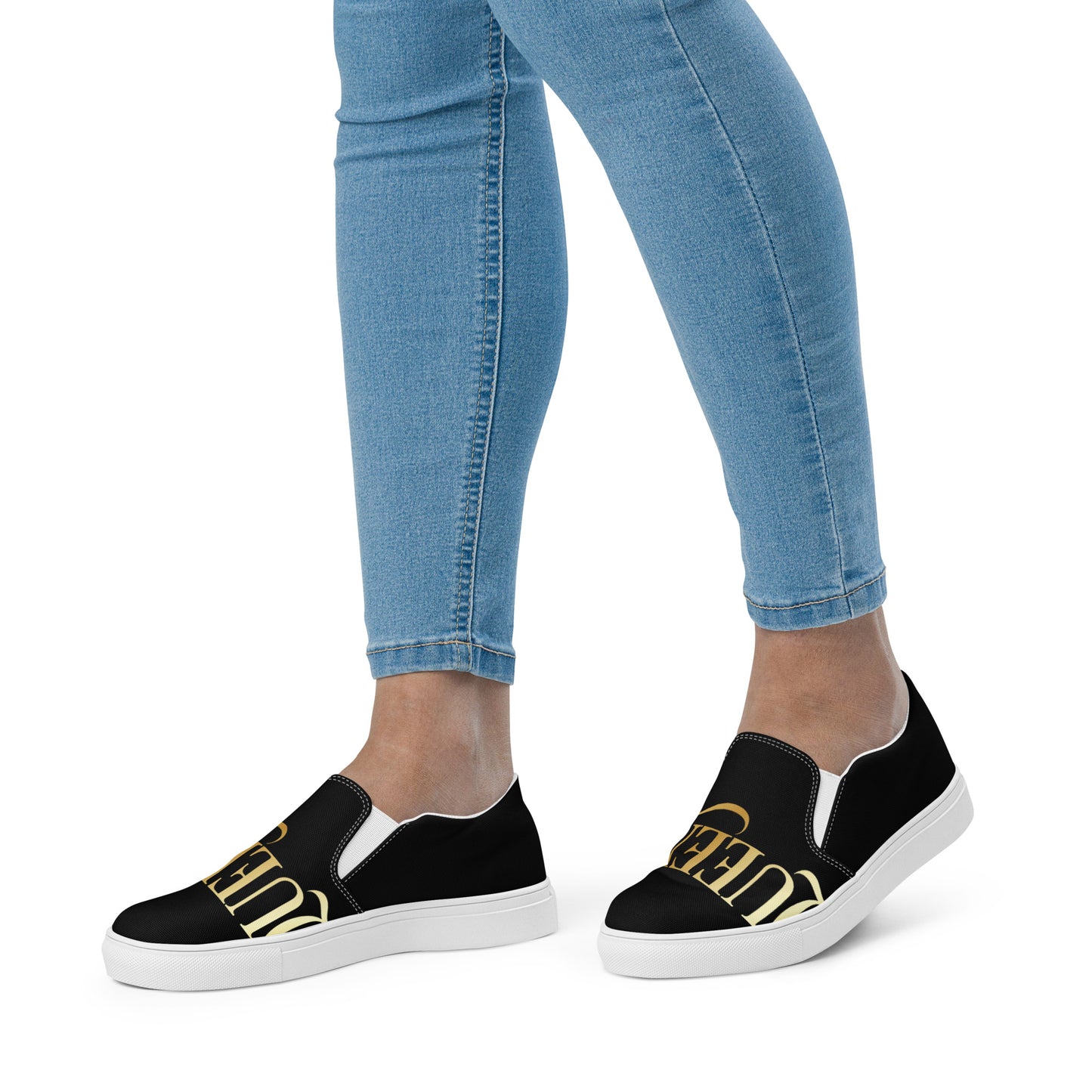 Shiba's slip-on canvas shoes