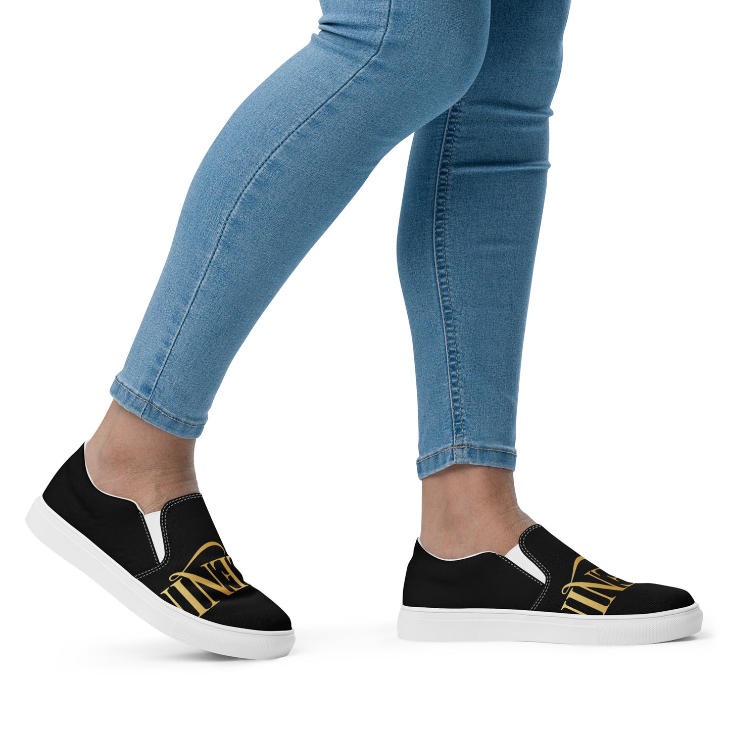 Shiba's slip-on canvas shoes