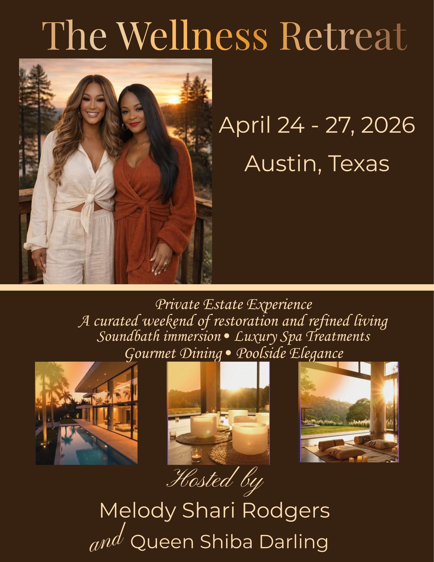 Wellness Weekend with Melody Shari & Queen Shiba